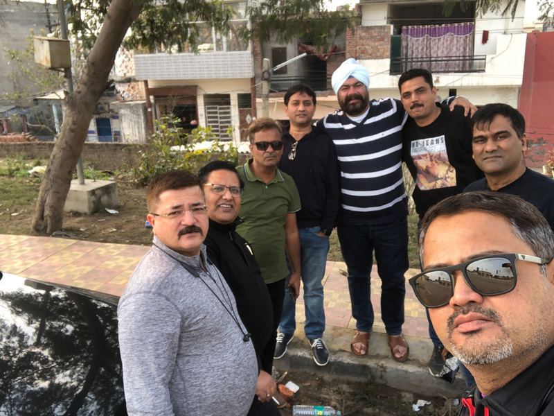 True Blue team trip to the Golden Temple